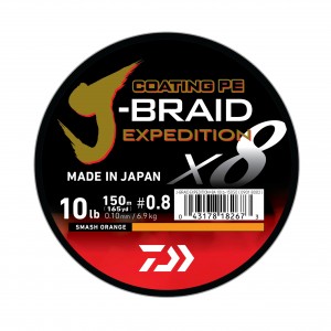 DAIWA JBRAID EXPEDITION X8